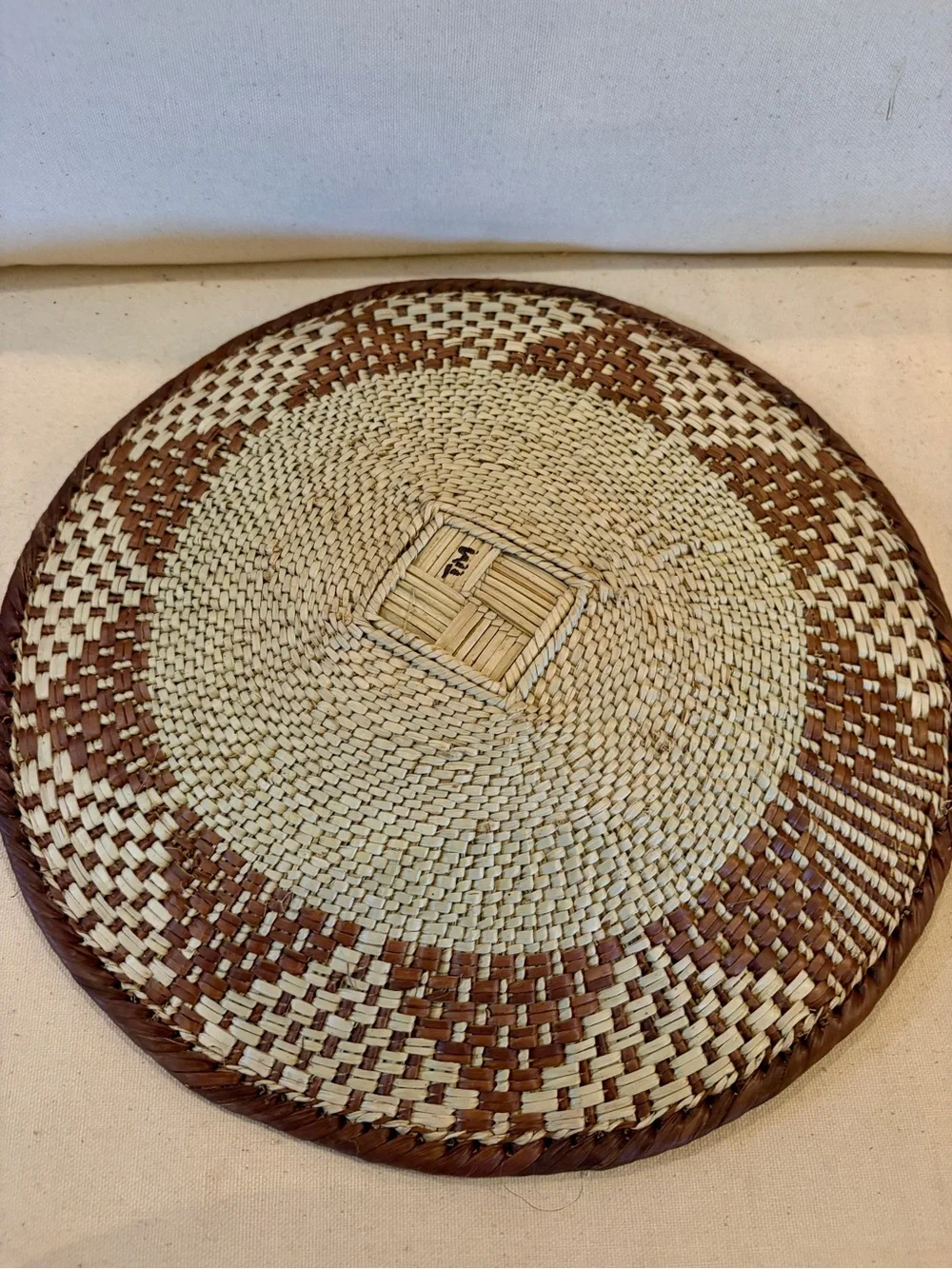 NEW Africa Woven Basket. Made by the Binga people of Zambia/Zimbabwe